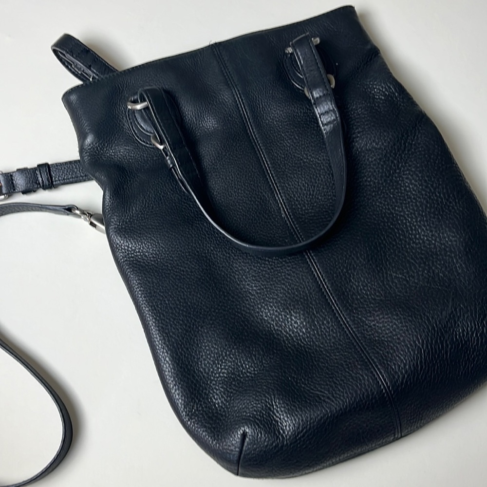 DKNY Black leather large bag - Picture 2 of 11